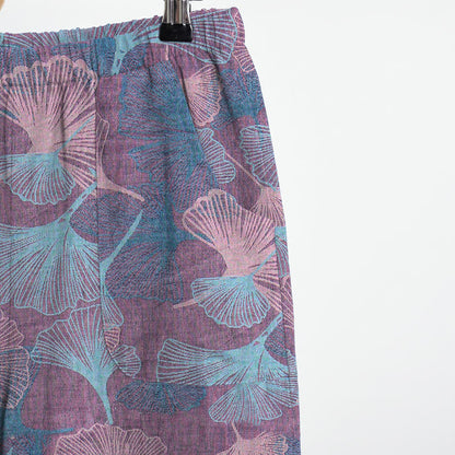 Pyjama-Set im chinesischen Stil mit Ginkgoblatt - image 10