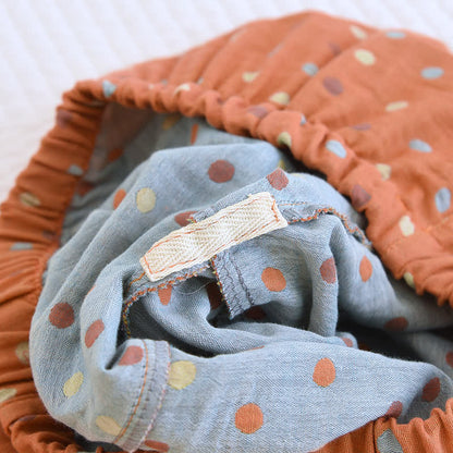 Verspieltes Loungewear-Set aus Baumwollgaze mit Punkten - image 14