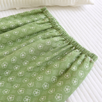 Loungewear-Set mit zartem Blumenmuster und langen Ärmeln - image 7