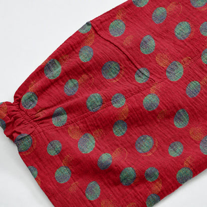 Baumwoll-Haremshose mit Polka-Dots - image 5
