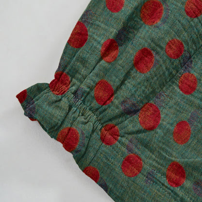 Baumwoll-Haremshose mit Polka-Dots - image 10