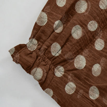Baumwoll-Haremshose mit Polka-Dots - image 28