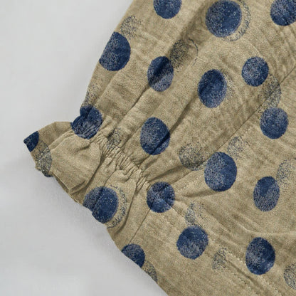Baumwoll-Haremshose mit Polka-Dots - image 58