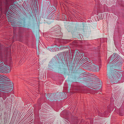 Künstlerischer Kimono aus Ginkgoblättern - image 6