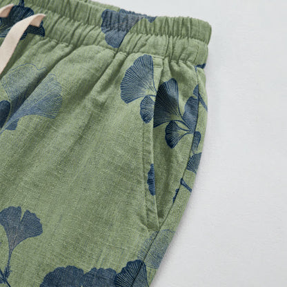 Ginkgo-Baumwoll-Haremshose mit Taschen - image 21