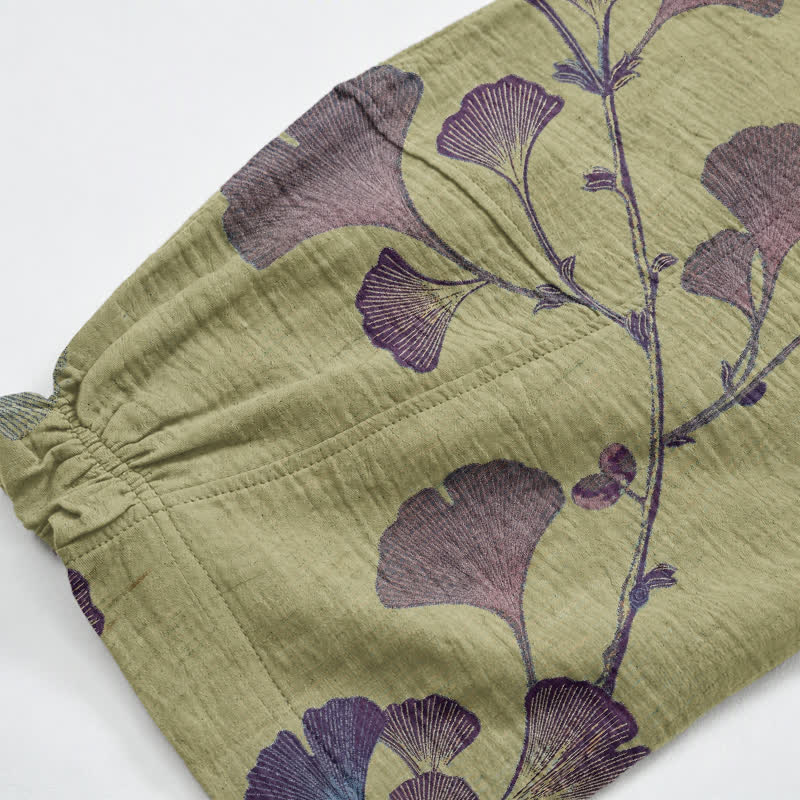 Ginkgo-Baumwoll-Haremshose mit Taschen - image 16
