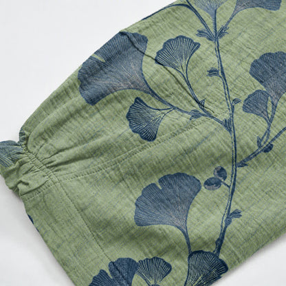 Ginkgo-Baumwoll-Haremshose mit Taschen - image 22