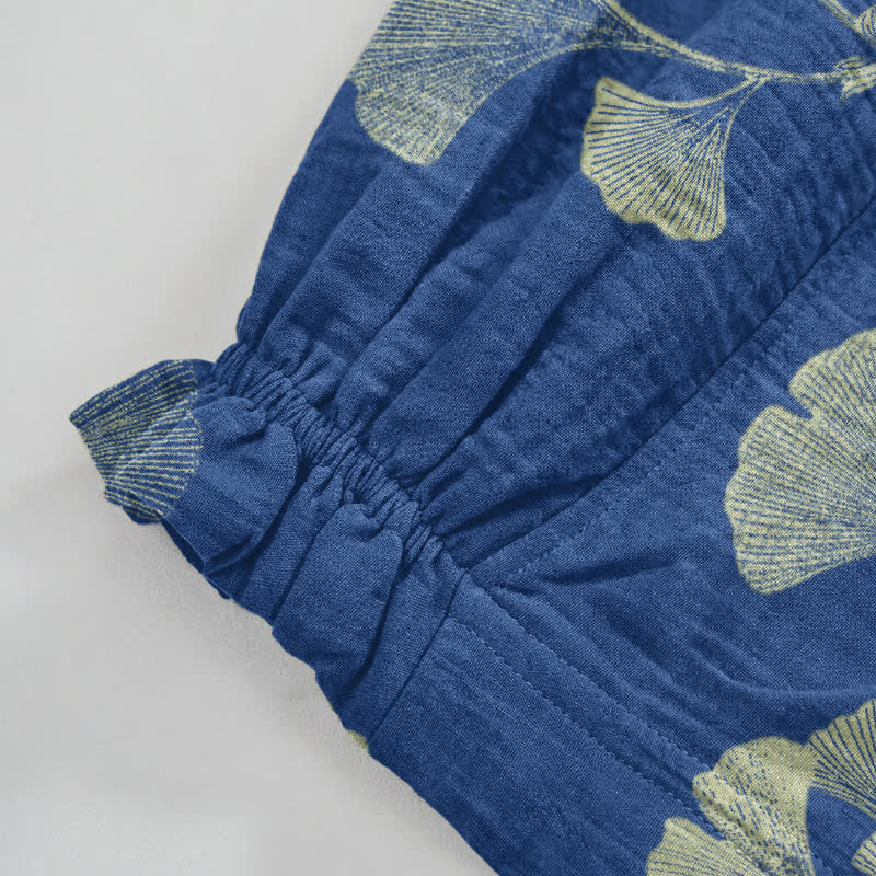 Ginkgo-Baumwoll-Haremshose mit Taschen - image 11