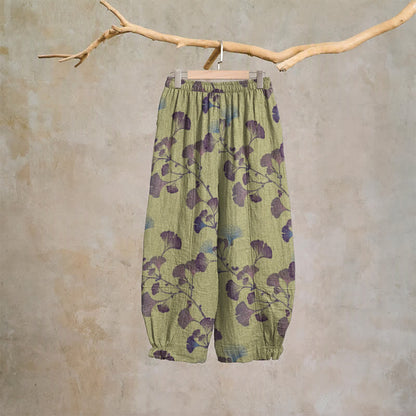 Ginkgo-Baumwoll-Haremshose mit Taschen - image 13