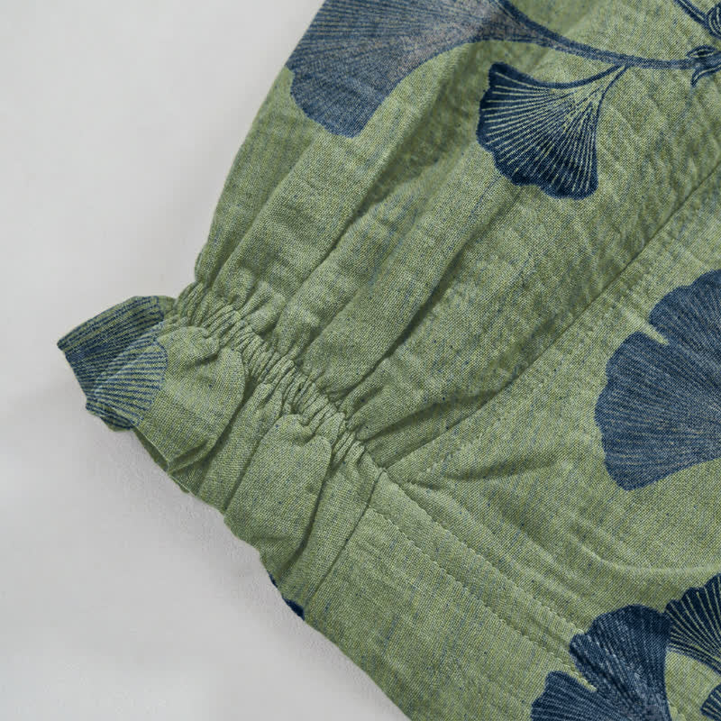 Ginkgo-Baumwoll-Haremshose mit Taschen - image 23