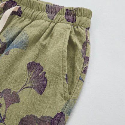 Ginkgo-Baumwoll-Haremshose mit Taschen - image 15