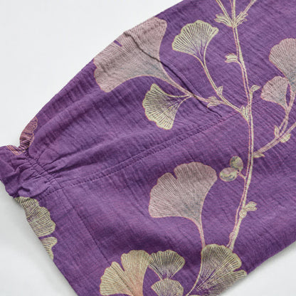 Ginkgo-Baumwoll-Haremshose mit Taschen - image 4