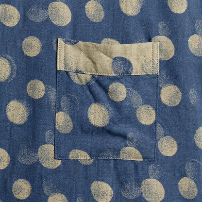 Vintage Kimono-Bademantel aus Baumwolle mit Polka-Dots - image 14