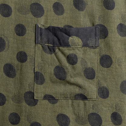 Vintage Kimono-Bademantel aus Baumwolle mit Polka-Dots - image 29