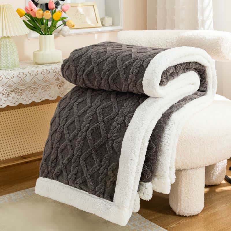 Ownkoti Puffy Cozy Wende-Überwurfdecke