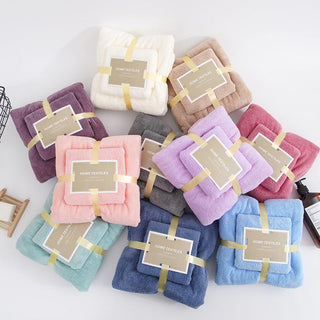 Ownkoti Pure Color Badezimmertuch Badetuch - image 0