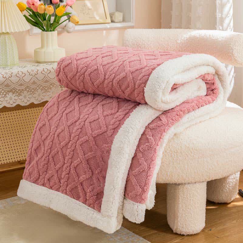 Ownkoti Puffy Cozy Wende-Überwurfdecke
