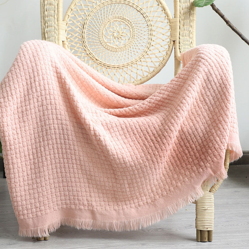 Ownkoti Home Decor – Bequeme Decke in Volltonfarbe