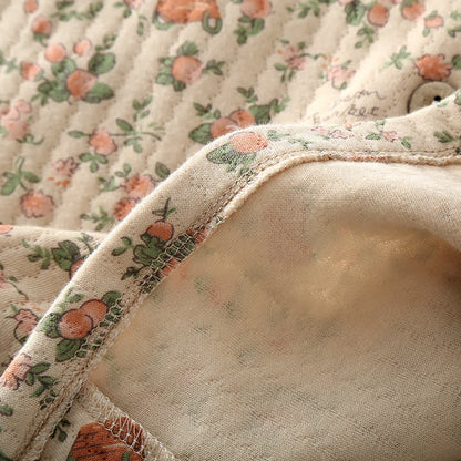 Rural Rose Air Loungewear-Set aus Baumwolle