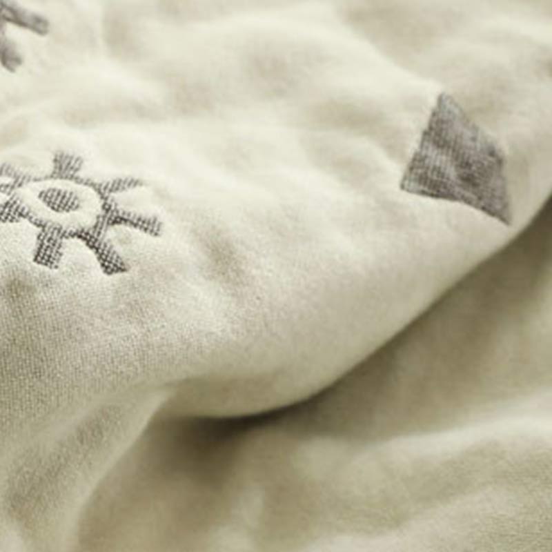 Ownkoti Chic Mandala Wende-Steppdecke aus Baumwolle mit Blumenmuster