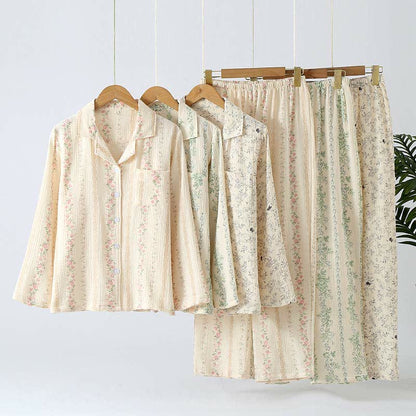 Loungewear-Set aus reiner Baumwolle im Waldstil