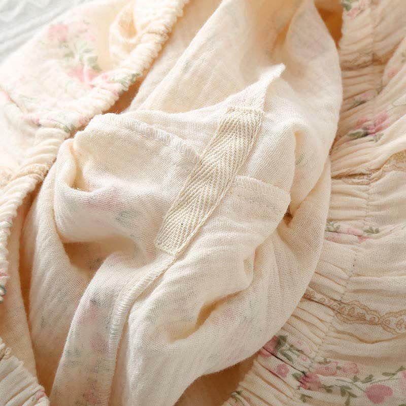 Loungewear-Set aus reiner Baumwolle im Waldstil