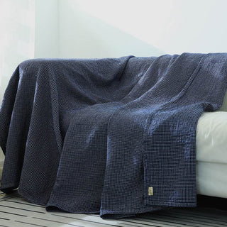 Ownkoti Plaid Sofadecke Gaze Sofabezug