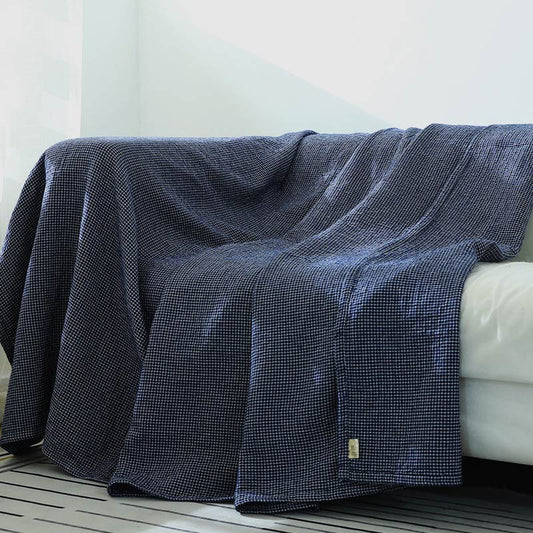 Ownkoti Plaid Sofadecke Gaze Sofabezug