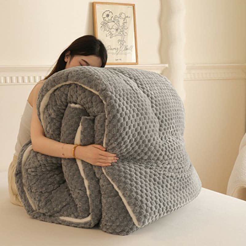 Dicke Winter-Steppdecke aus Fleece