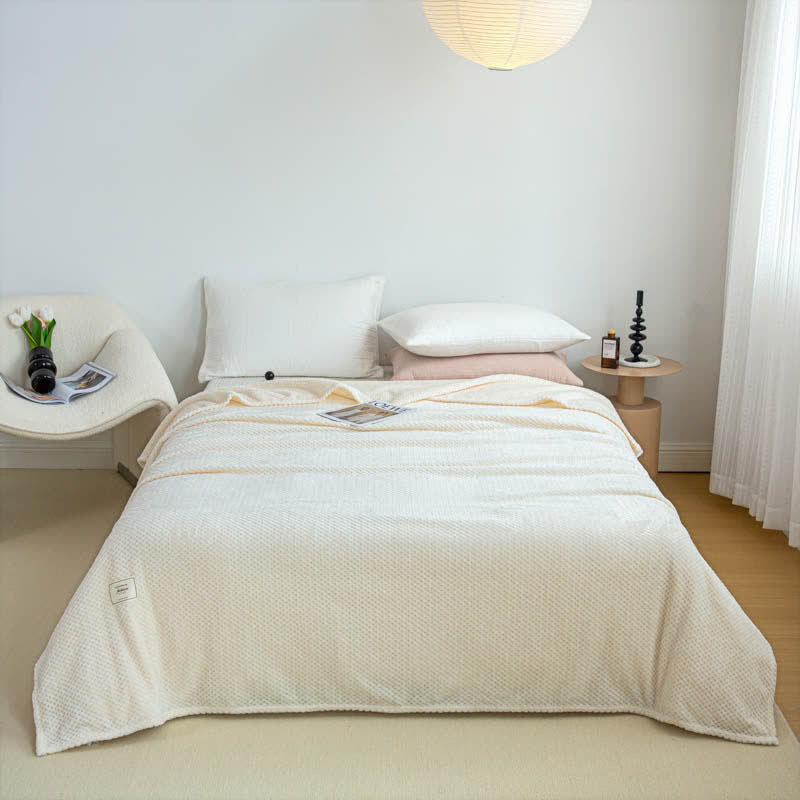 Moderne, leichte, weiche Überwurfdecke