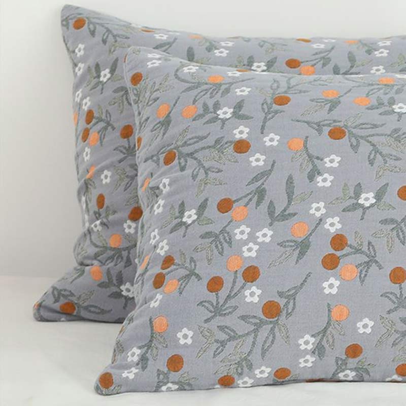 Ownkoti Kissenbezüge mit ländlichem Blumenmuster (2 Stück) - image 3