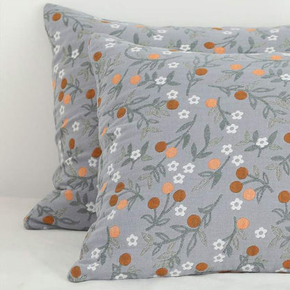 Ownkoti Kissenbezüge mit ländlichem Blumenmuster (2 Stück) - image 3