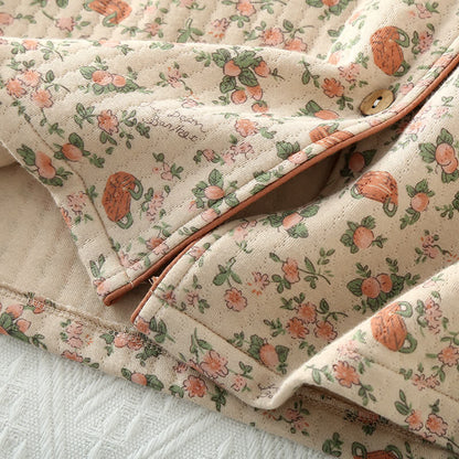 Rural Rose Air Loungewear-Set aus Baumwolle