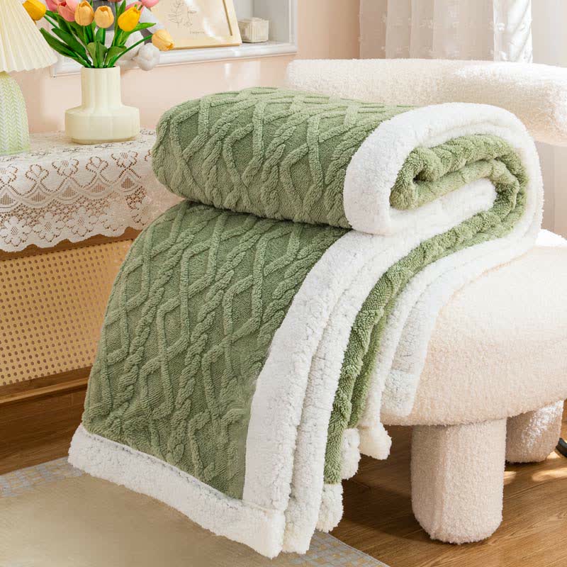 Ownkoti Puffy Cozy Wende-Überwurfdecke