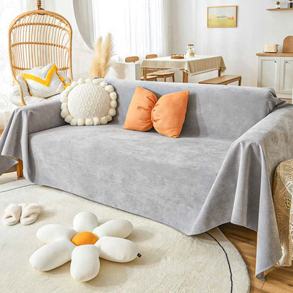 Ownkoti Pure Color wasserdichte Sofaabdeckung für Haustiere