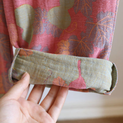 Gourd Cotton Langarm-Pyjama-Set
