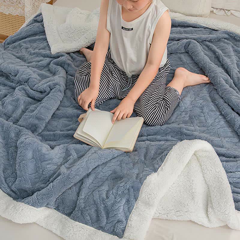 Ownkoti Puffy Cozy Wende-Überwurfdecke