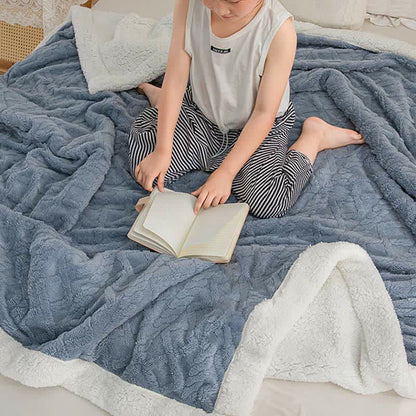 Ownkoti Puffy Cozy Wende-Überwurfdecke