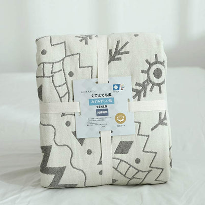 Ownkoti Chic Mandala Wende-Steppdecke aus Baumwolle mit Blumenmuster