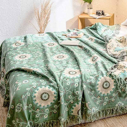 Ownkoti Retro Sofabezug Baumwolle Wendedecke
