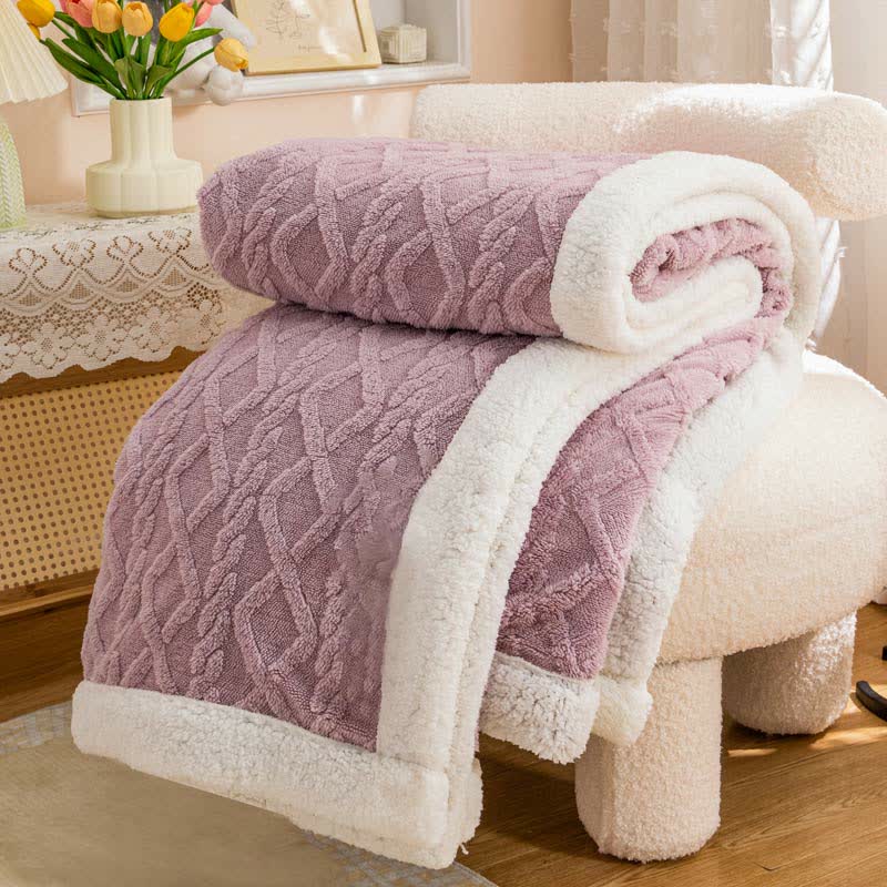 Ownkoti Puffy Cozy Wende-Überwurfdecke
