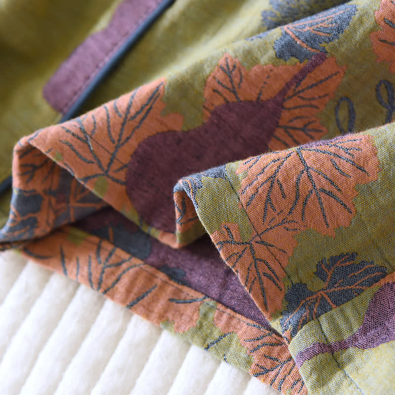 Gourd – Loungewear-Set aus Jacquard-Baumwolle