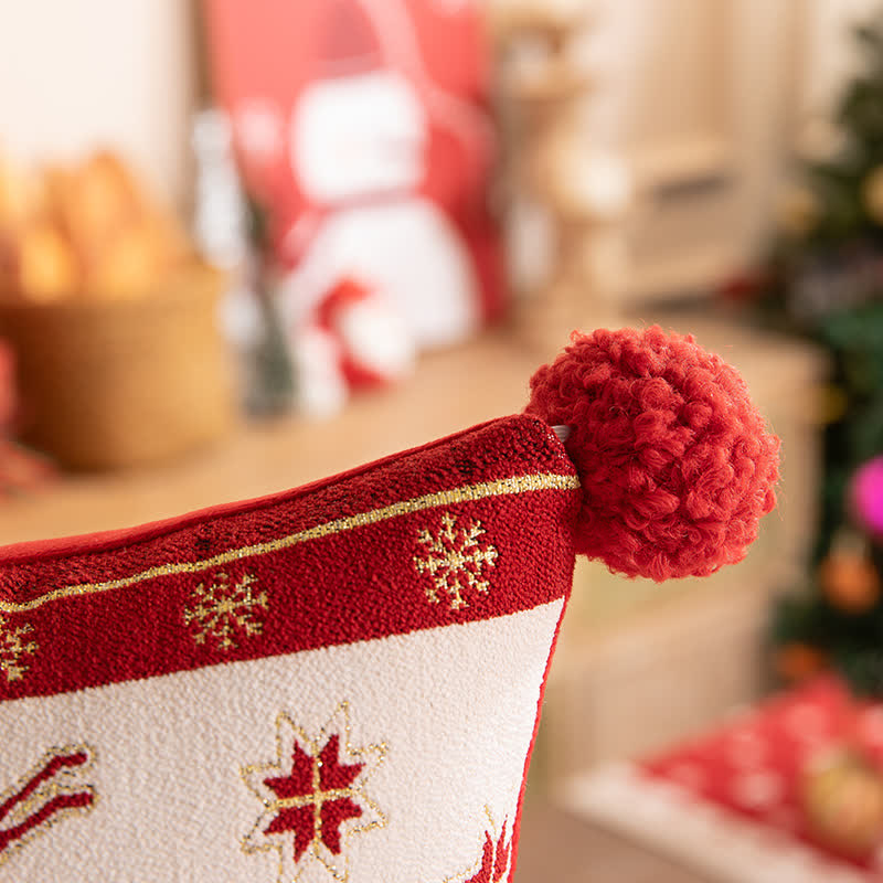 Luxuriöser Tischläufer für die Weihnachtsdekoration