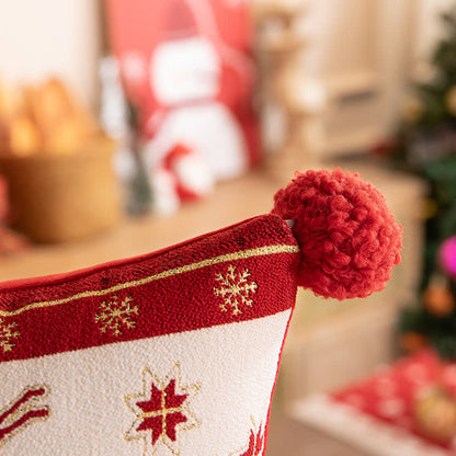 Luxuriöser Tischläufer für die Weihnachtsdekoration