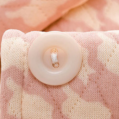 Schickes Pyjama-Set aus Baumwolle mit Knopfleiste