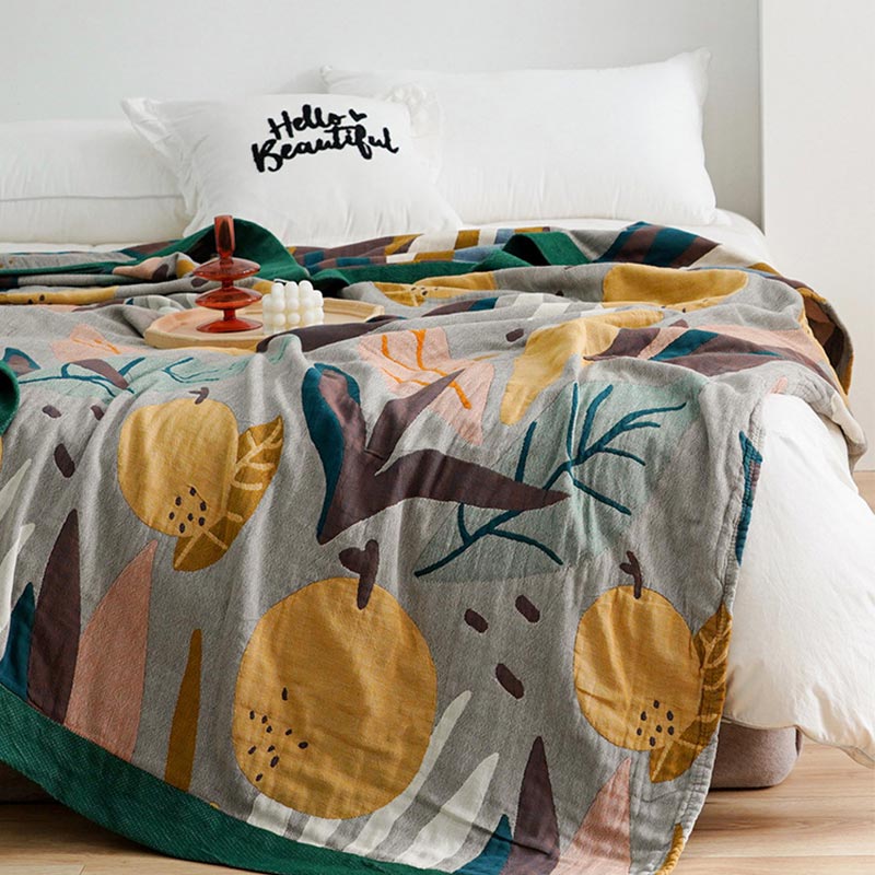 Wendbares Design, leichte Baumwoll-Fruchtdecke
