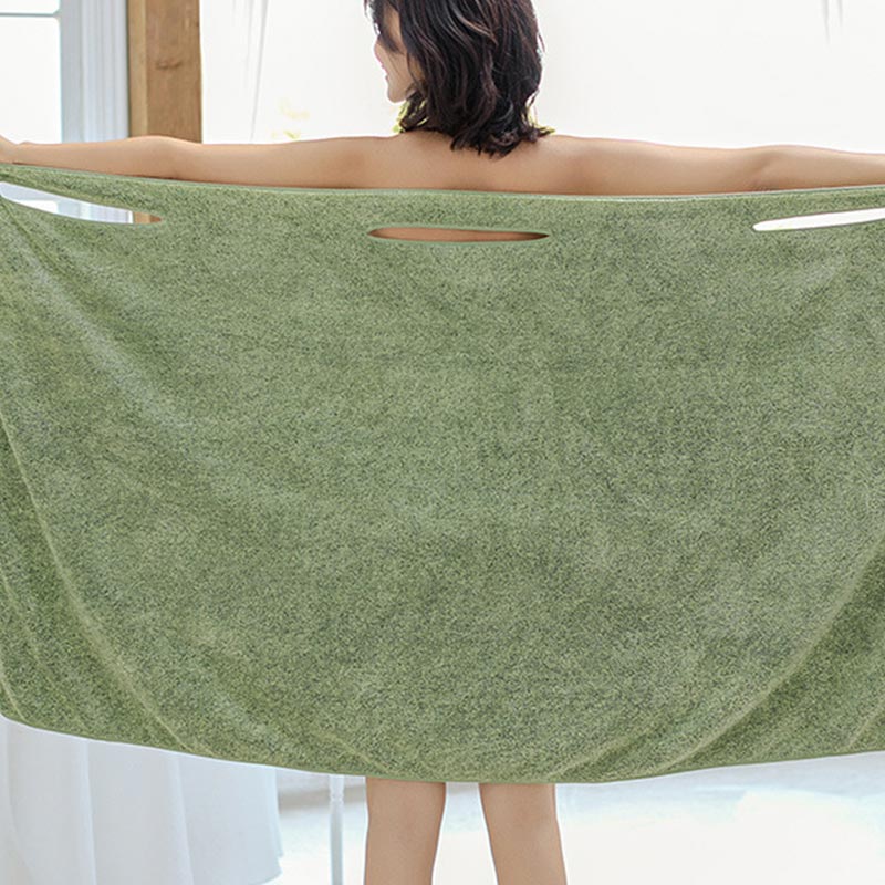 Ownkoti Tragbares Badetuch für Damen