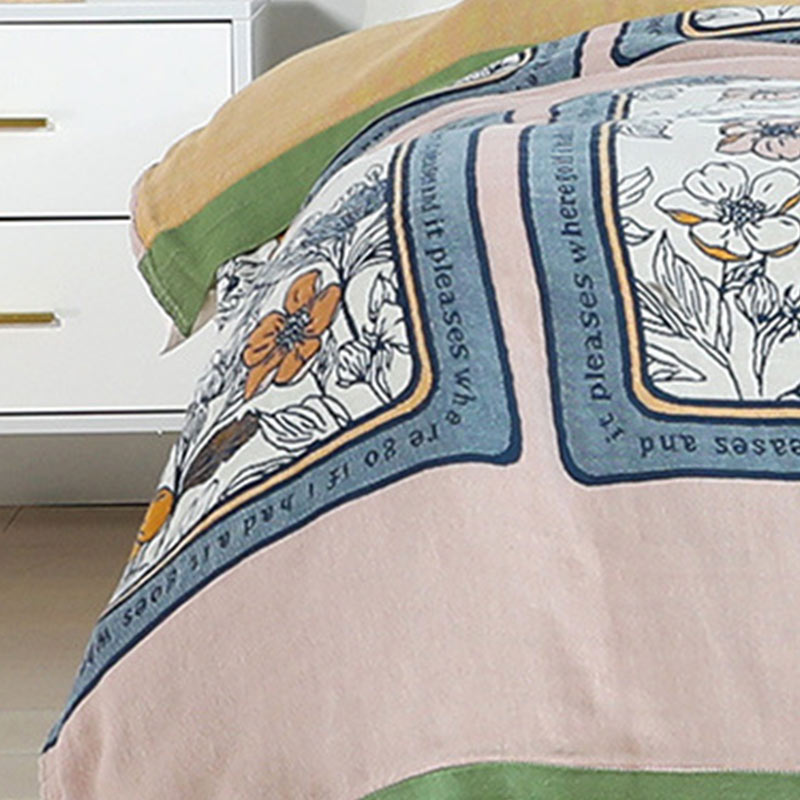 Ownkoti Sommer-Wendedecke aus Baumwolle, leichte Decke