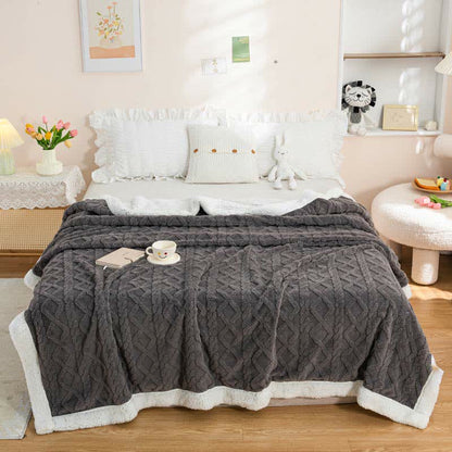 Ownkoti Puffy Cozy Wende-Überwurfdecke