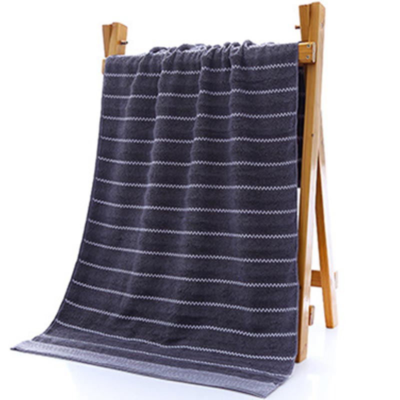 Ownkoti Gestreiftes Badetuch-Badetuch-Set